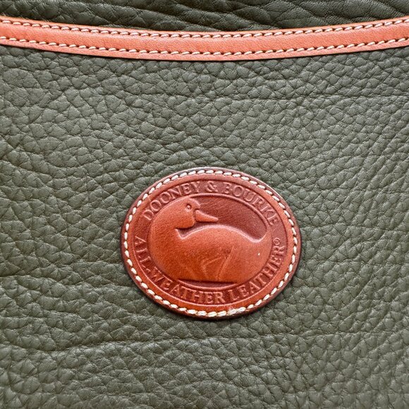 Vintage Dooney & Bourke Equestrian Line Purse Crossbody Bag - Picture 4 of 16